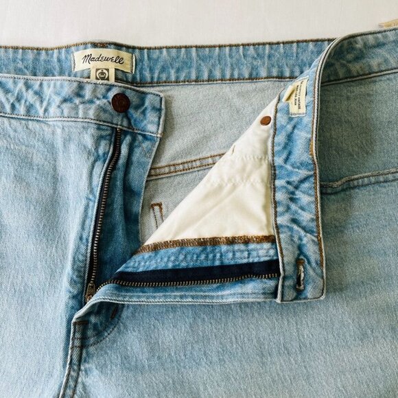 Madewell Wide Leg Jeans SIze 26W The Perfect Vintage  Light Wash - Picture 3 of 16